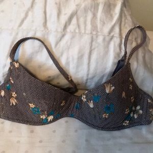 Floral bra